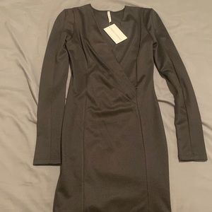 Naked Wardrobe Black Dress NWT